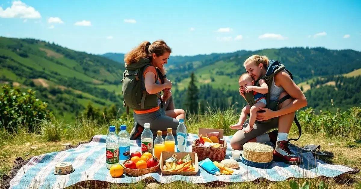 Alimentação durante a Trilha