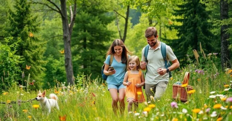 Aplicativos de Navegação para Famílias em Trilhas com Crianças