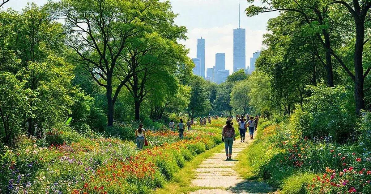 Benefícios de caminhar na natureza