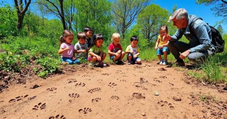 Caçando Pegadas: Ensine Sobre Animais Através de Vestígios Naturais