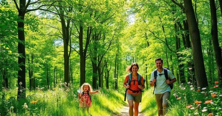 Caminhadas para Fazer com Crianças em Dias Quentes: Roteiros Frescos e Sombreados