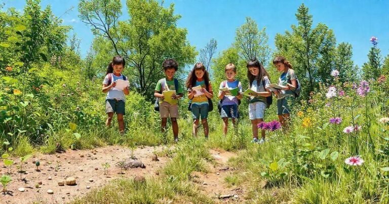 Como Ensinar Sobre o Ciclo de Vida das Plantas em Trilhas Naturais