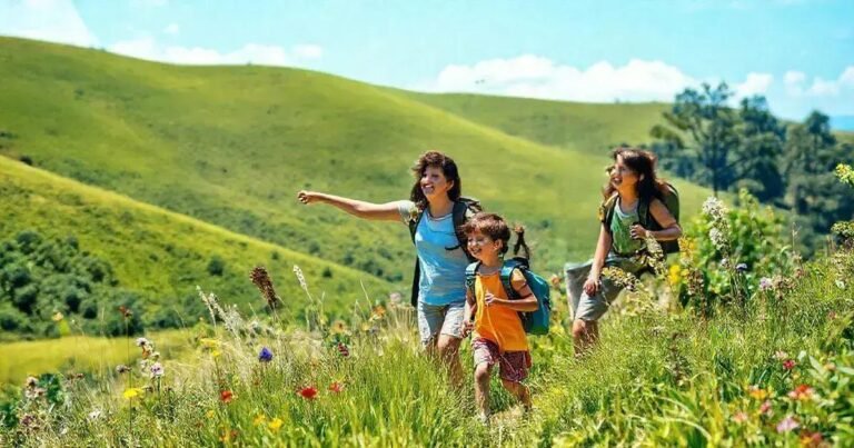 Explorando Caminhadas Rápidas e Planas no Centro-Oeste com Crianças