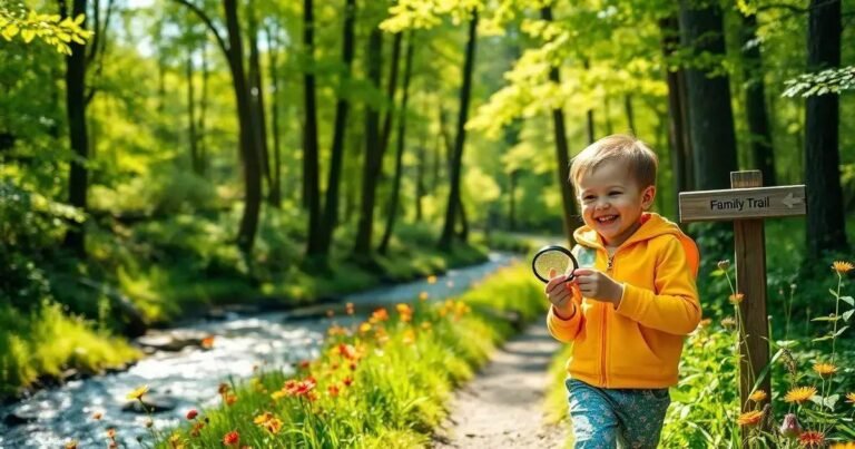 Os Melhores Caminhos para Crianças de Até 5 Anos em Trilhas Curtas